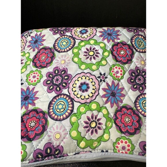 Unbranded Quilted Cotton Shoulder Bag – Multicolor Floral Medallion - Picture 9 of 10